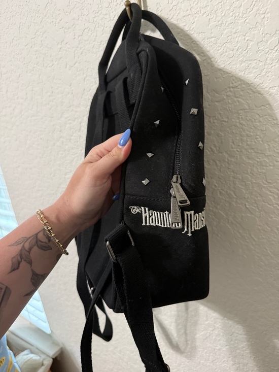 Disney Parks Loungefly Haunted Mansion Embroidered Mini Backpack main image 4